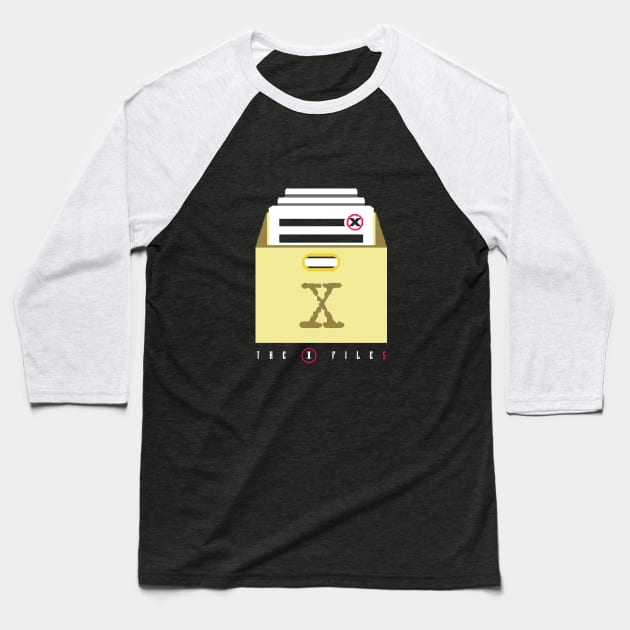 The X File(s) Baseball T-Shirt by pixtees